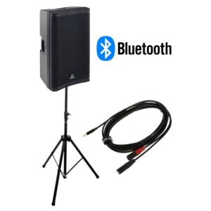 Pack altavoz bluetooth Behringer Bluetooth 1400w mono con soporte trípode y cableado